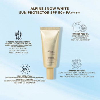 ALPINE SNOW WHITE SUN PROTECTOR SPF 50+ PA+++