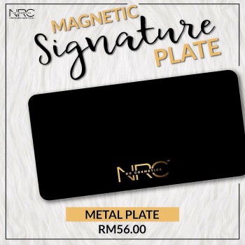 Magnetic Signature Brush & Metal Plate