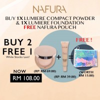 Nafura Lumiere Series (Compact powder + Foundation)